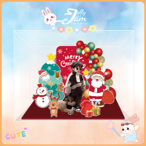 Mini - Standee lắp ghép Noel 12cm
