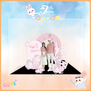 Mini - Standee lắp ghép Valentine 12cm