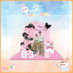 Mini - Standee lắp ghép 8/3 12cm