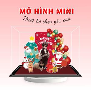 Mô hình lắp ghép chủ đề Noel - Size Mini - Mẫu Mini-01 - Jelly and Jam