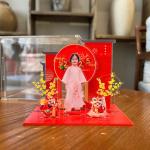 Mô hình lắp ghép chủ đề tết - Size Mini - Mẫu Mini-02 - Jelly and Jam