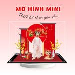 Mô hình lắp ghép chủ đề tết - Size Mini - Mẫu Mini-02 - Jelly and Jam