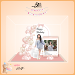 Mini - Standee lắp ghép sinh nhật 12cm