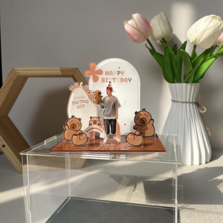 Mô hình lắp ghép chủ đề sinh nhật - Size Mini - Mẫu HMN-07 - Jelly and Jam
