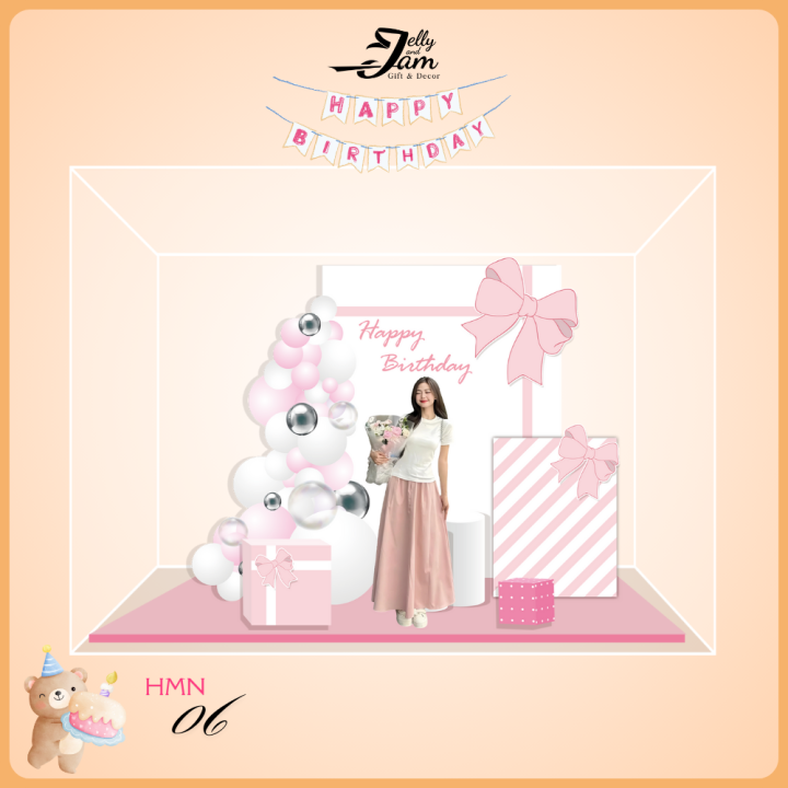 Mini - Standee lắp ghép sinh nhật 12cm