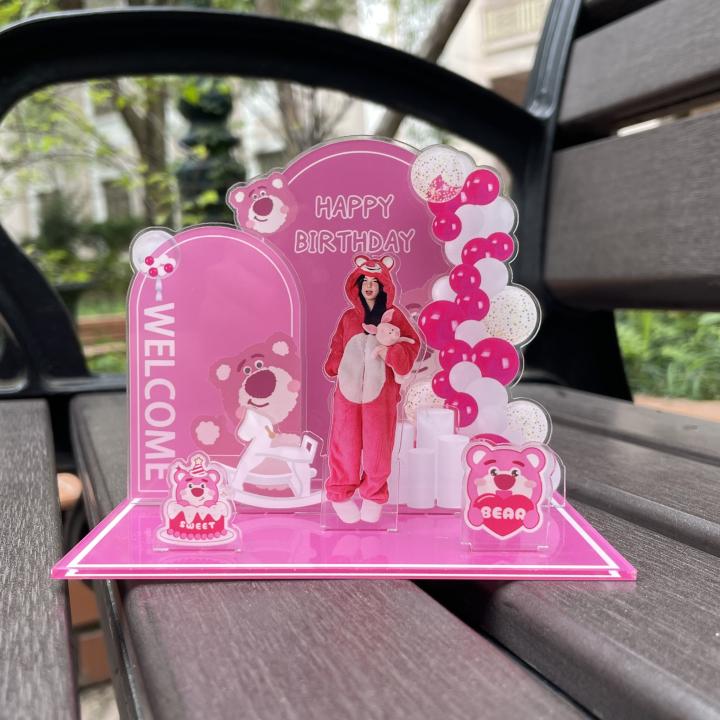 Mô hình lắp ghép chủ đề sinh nhật - Size Mini - Mẫu HMN-01 - Jelly and Jam