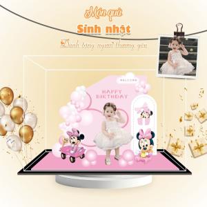 Mô hình lắp ghép chủ đề sinh nhật - Size Mini - Mẫu HMN-05 - Jelly and Jam