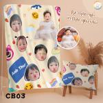 Chăn mền văn phòng, chăn cho bé tới trường, thiết kế miễn phí - Mẫu chăn dễ thương - JELLY AND JAM