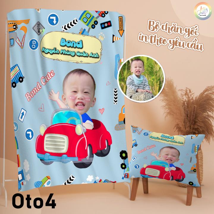 Chăn mền văn phòng, chăn cho bé tới trường, thiết kế miễn phí - Mẫu Đồ ăn cute - JELLY AND JAM