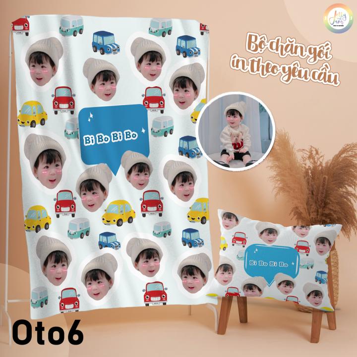 Chăn mền văn phòng, chăn cho bé tới trường, thiết kế miễn phí - Mẫu Đồ ăn cute - JELLY AND JAM