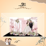 Standee lắp ghép mẫu đám cưới 24cm