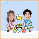 Lắc đầu loại 2 đầu 2D
