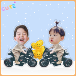 Lắc đầu loại 2 đầu 2D