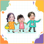 Lắc đầu loại 3 đầu 2D