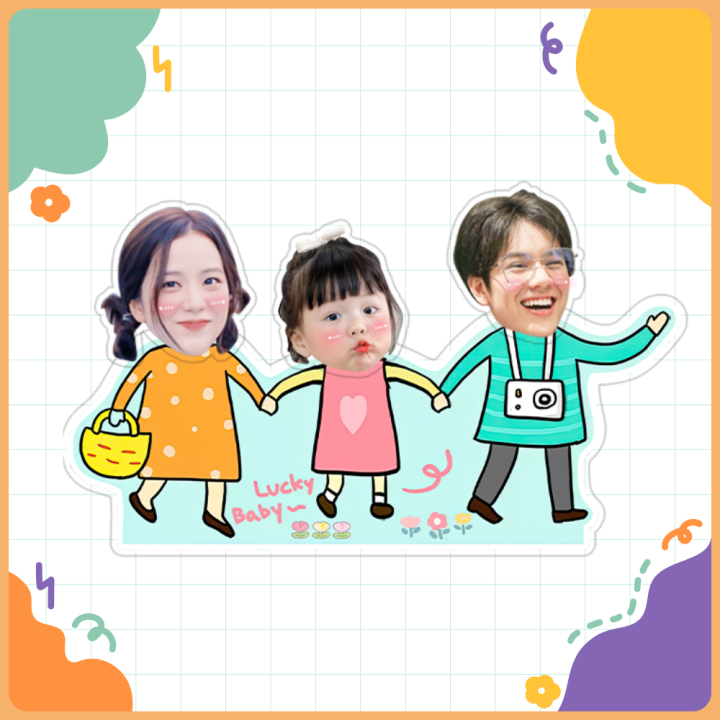 Lắc đầu loại 3 đầu 2D