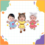 Lắc đầu loại 3 đầu 2D