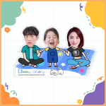 Lắc đầu loại 3 đầu 2D