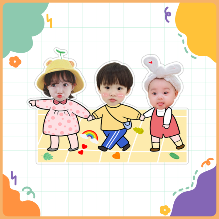 Lắc đầu loại 3 đầu 2D