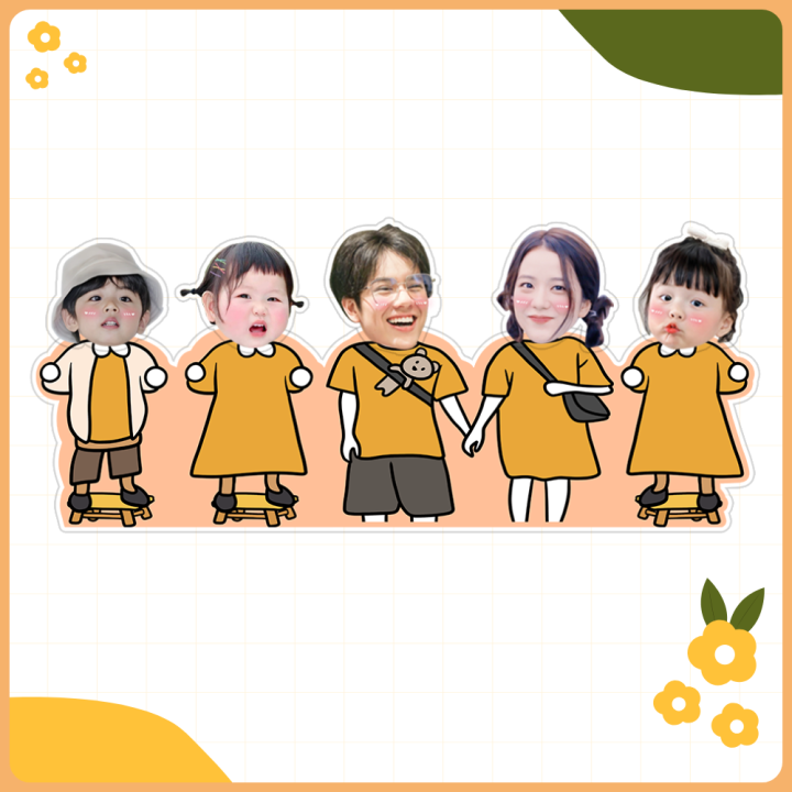 Lắc đầu loại 5 đầu 2D