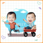 Lắc đầu 3D loại 2 đầu