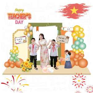 Standee lắp ghép mẫu 20/11 24cm