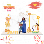 Standee lắp ghép mẫu 20/11 24cm