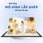 Mô hình lắp ghép chủ đề Nhà giáo size 24cm - Mẫu GV05 - Jelly and Jam