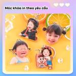 Móc khóa in theo yêu cầu JELLY AND JAM