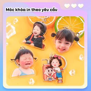 Móc khóa in theo yêu cầu JELLY AND JAM