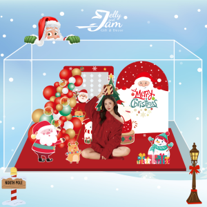 Standee lắp ghép mẫu Noel 24cm