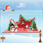 Standee lắp ghép mẫu Noel 24cm