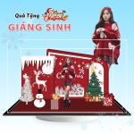 Mô hình lắp ghép chủ đề Noel size 24cm - Mẫu GS01 - Jelly and Jam
