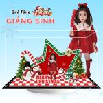 Mô hình lắp ghép chủ đề Noel size 24cm - Mẫu GS01 - Jelly and Jam