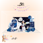 Standee lắp ghép mẫu sinh nhật 24cm